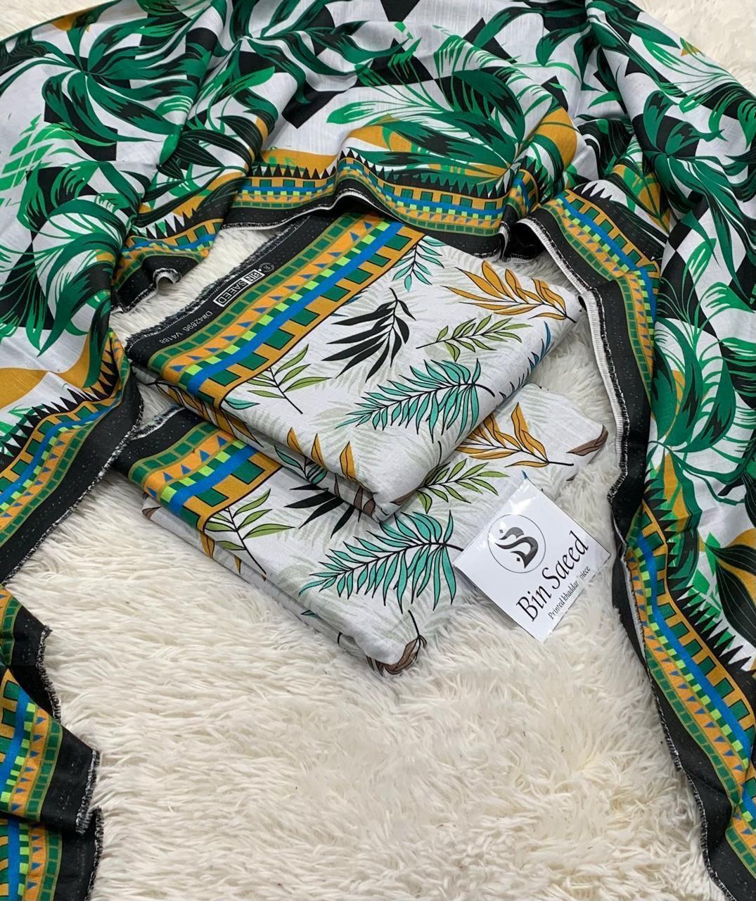 AMD-25 DIGITALLY PRINT KHADDER 3PC