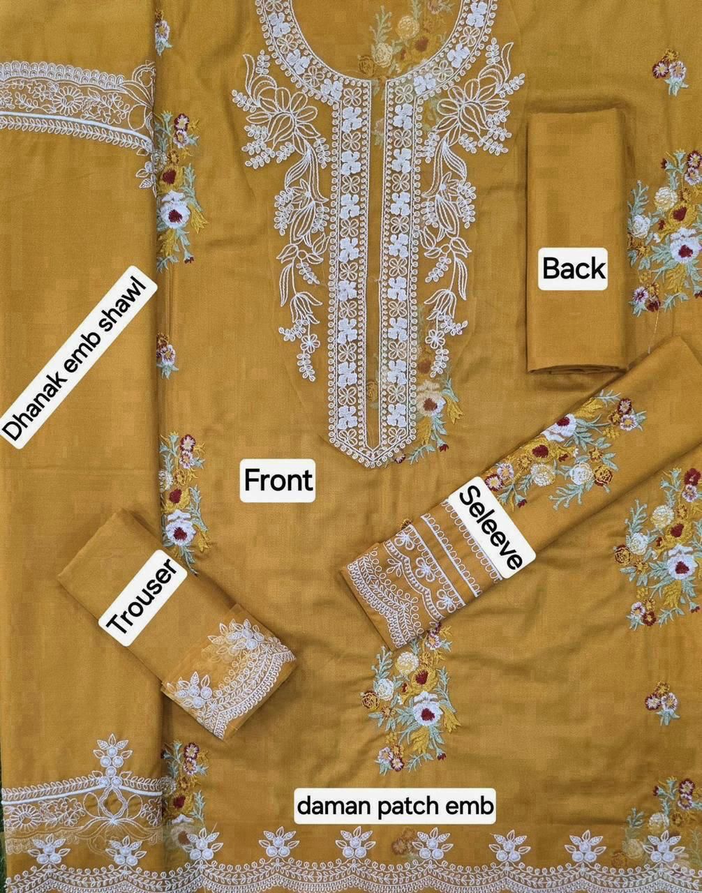 AS-09 BRANDED DHANAK 3PC