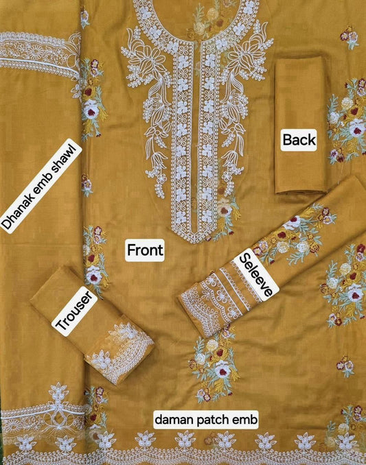 AS-09 BRANDED DHANAK 3PC