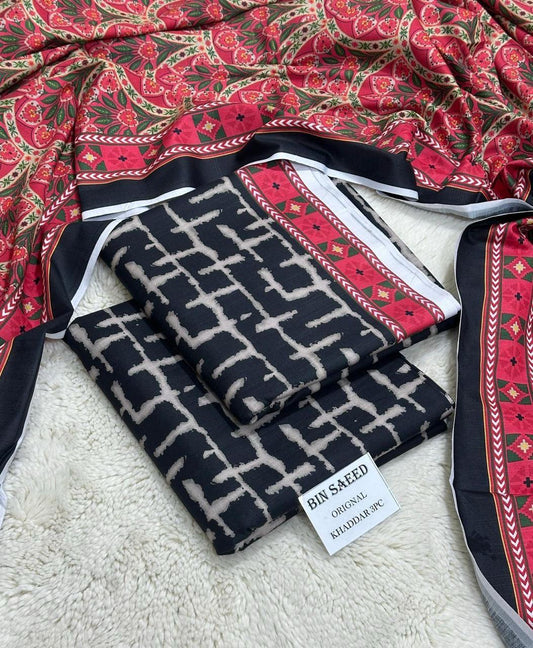 AMD-52 DIGITALLY PRINT KHADDER 3PC