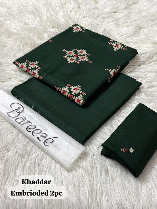 FAS-04 EMBORIDER KHADDAR 2PC