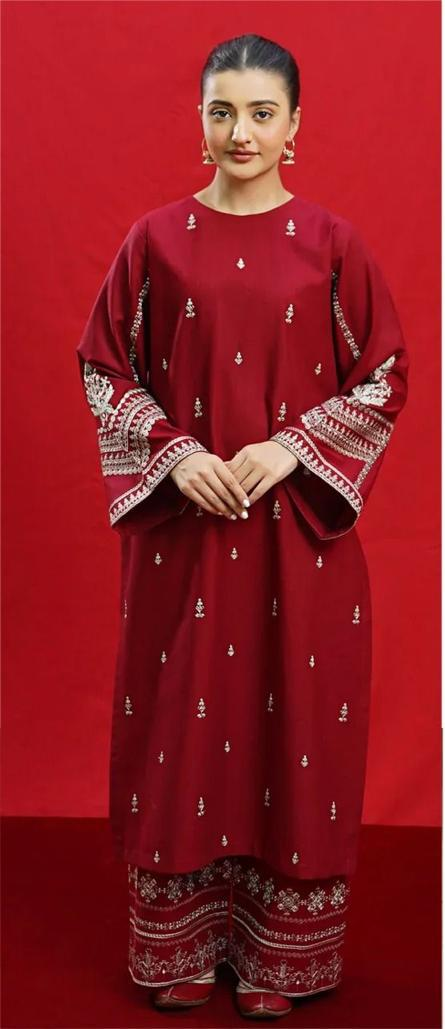 AHM-05 EMBORIDER DHANAK 2PC