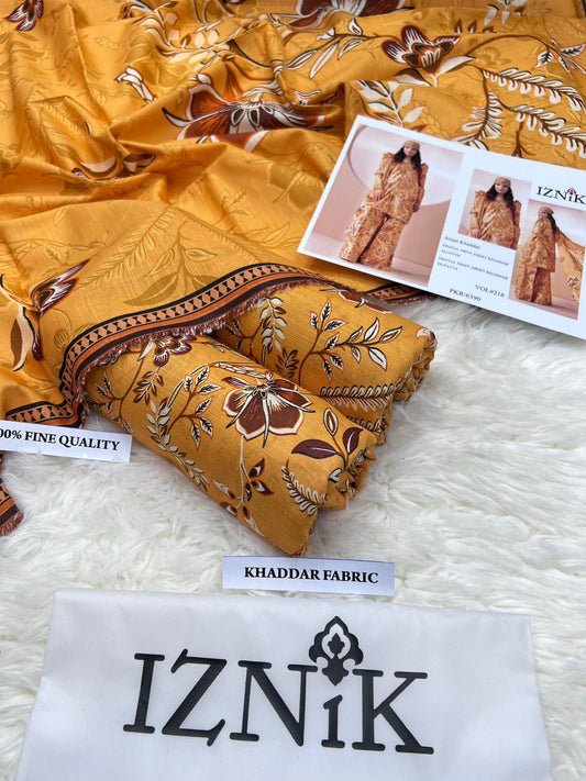 F&F-32 DIGITALLY PRINT KHADDER 3PC