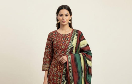 AMD-30 DIGITALLY PRINT KHADDER 3PC