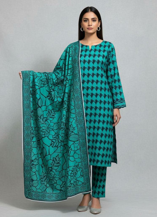 AMD-15 DIGITALLY PRINT KHADDER 3PC