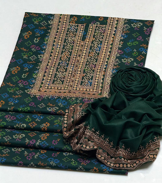 FNF-03 EMBORIDER KHADDAR 2PC