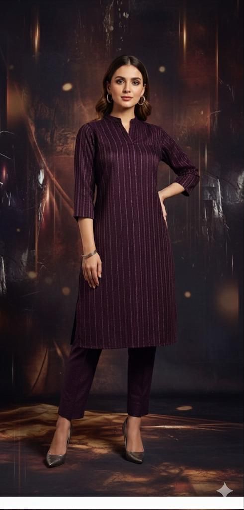 EMN-06 INDIA CHAMKI VLEVET ALLOVER 2PC