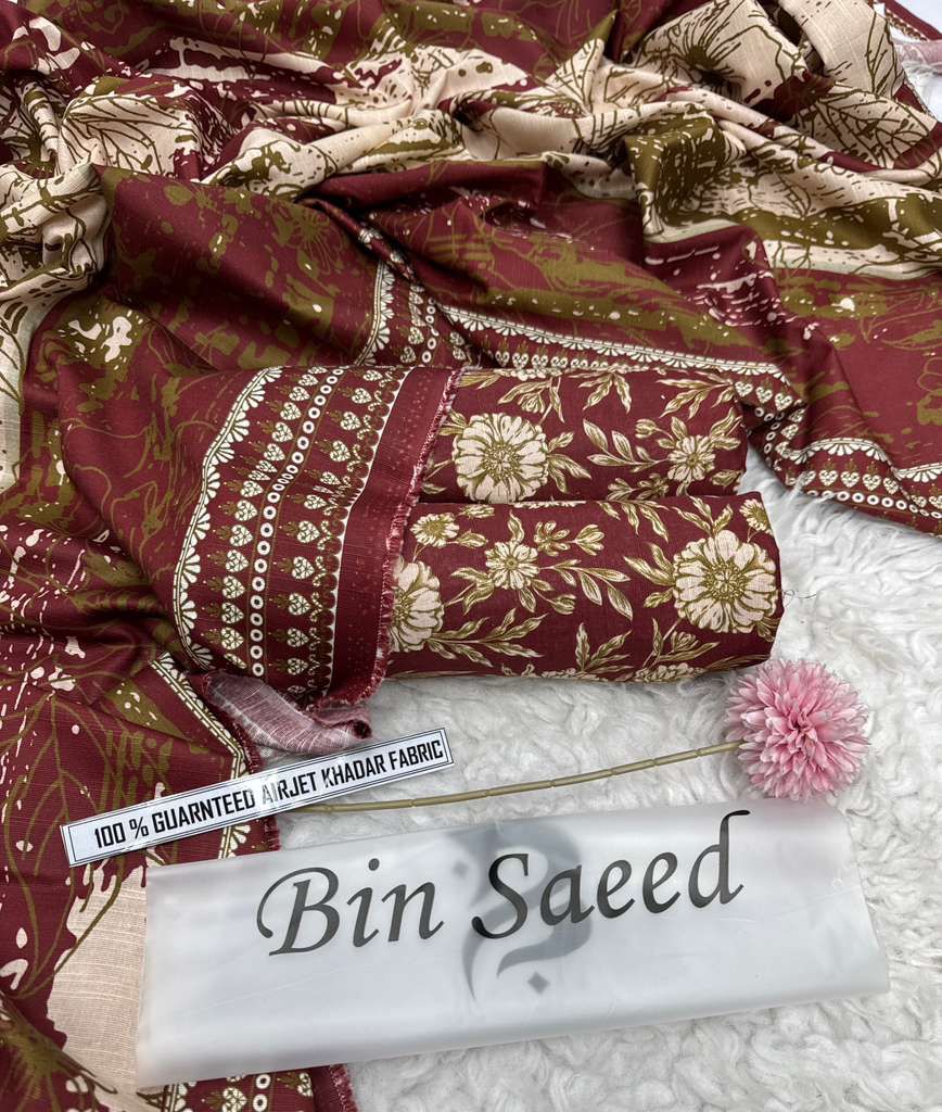 AMD-27 DIGITALLY PRINT KHADDER 3PC