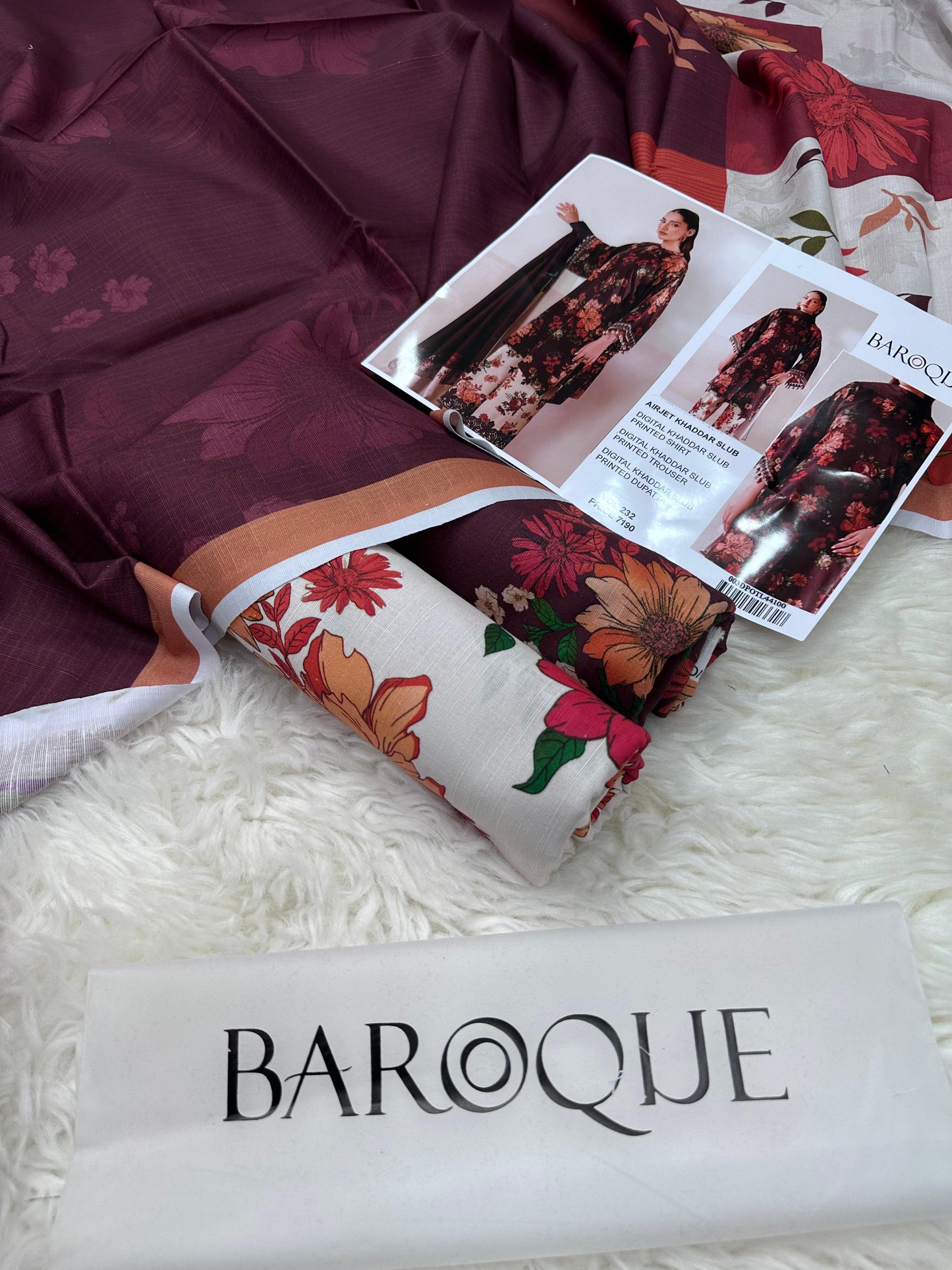 F&F-21 DIGITALLY PRINT KHADDER 3PC