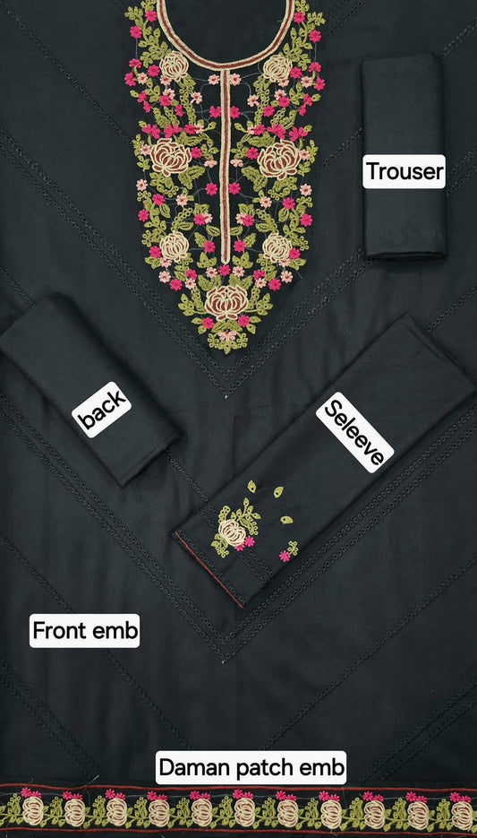 AS-15 EMBORIDER DHANAK 2PC