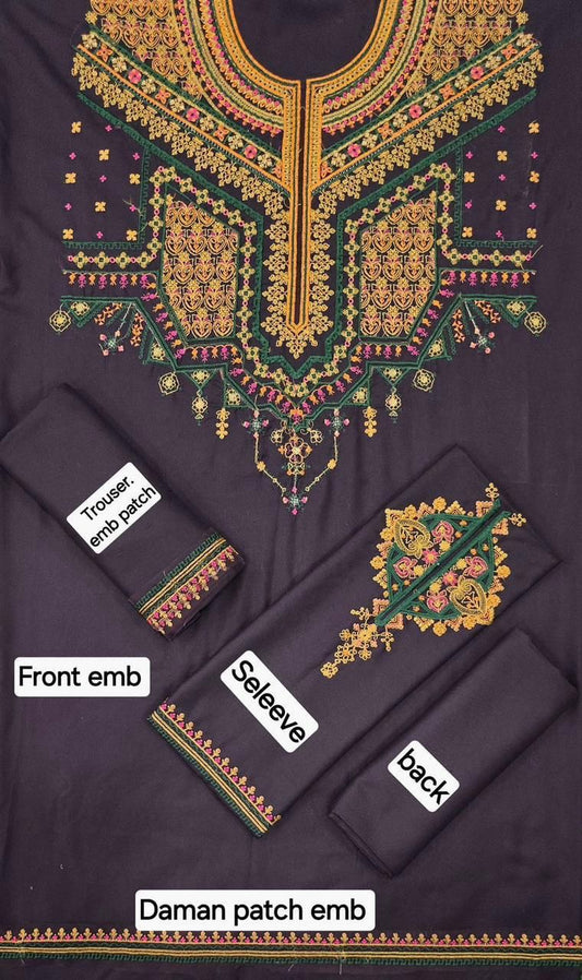 AS-22 EMBORIDER DHANAK 2PC