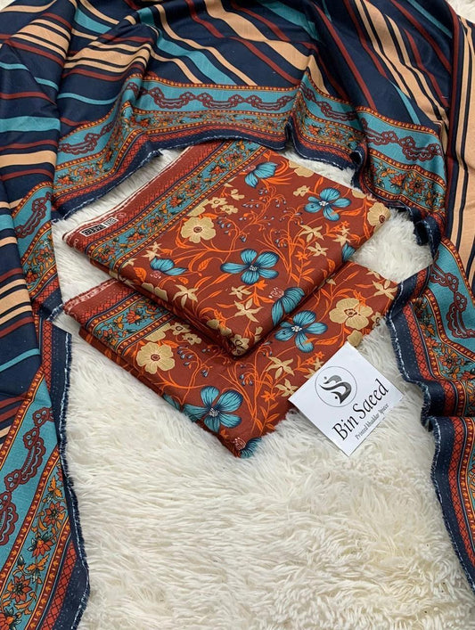 AMD-11 DIGITALLY PRINT KHADDER 3PC