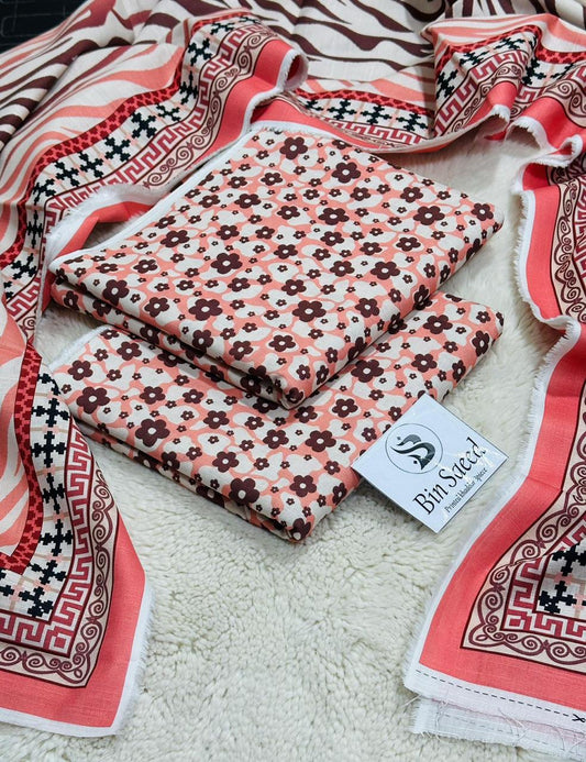 AMD-14 DIGITALLY PRINT KHADDER 3PC