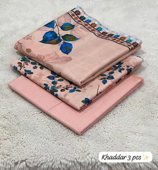 AMD-39 DIGITALLY PRINT KHADDER 3PC