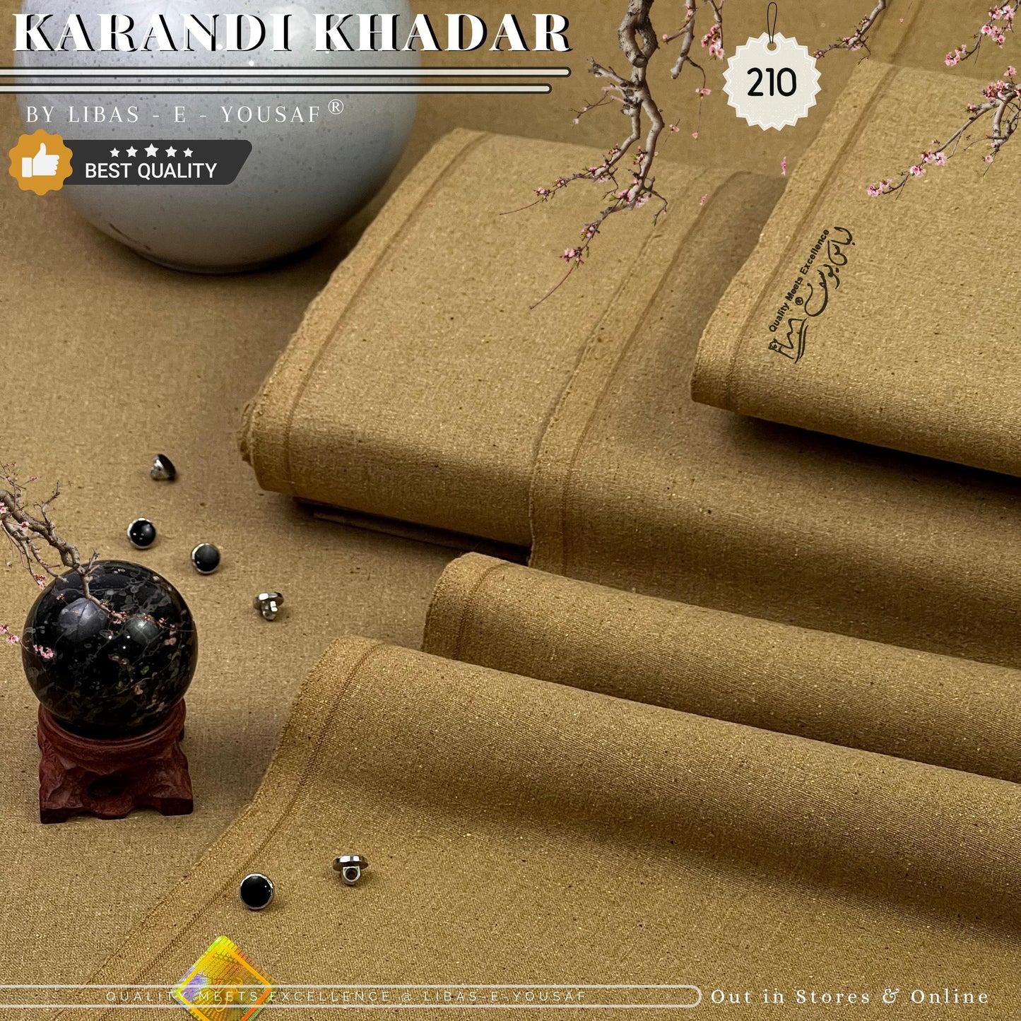BR-09 CLASSIC KARANDI-KHADDAR SUIT