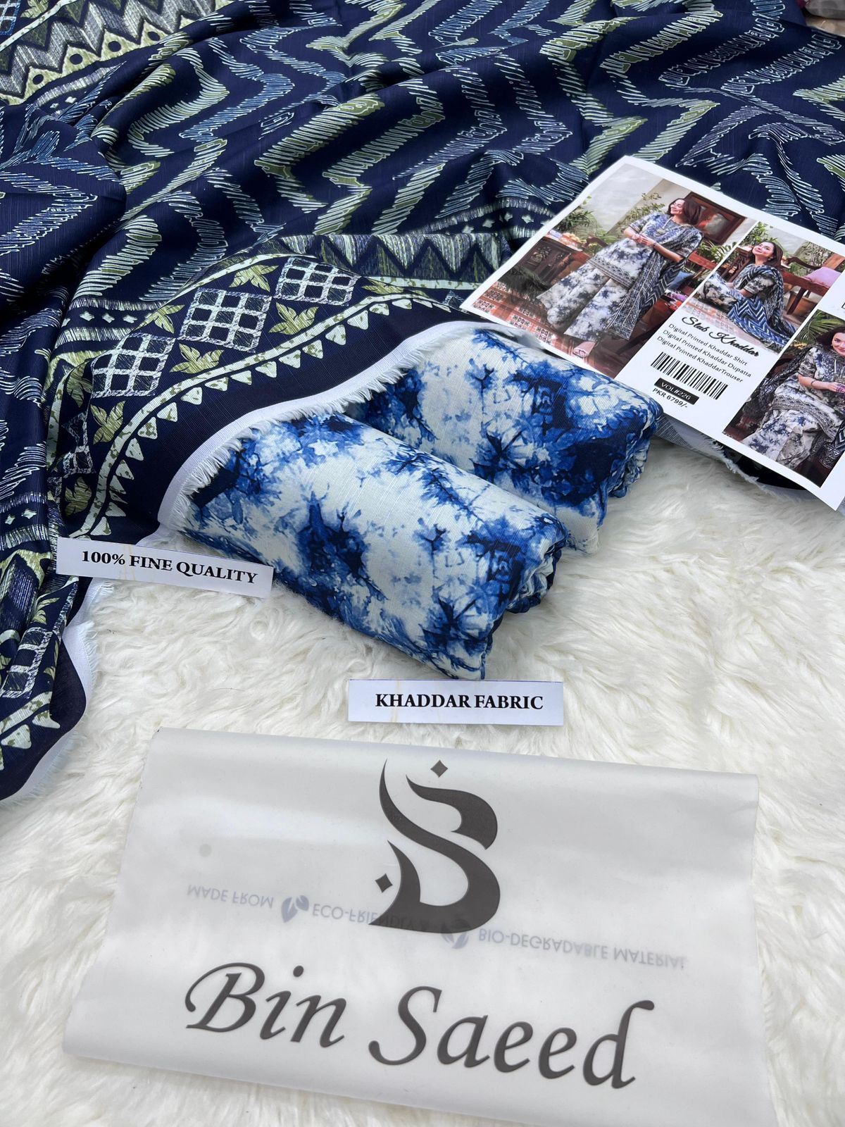 F&F-31 DIGITALLY PRINT KHADDER 3PC