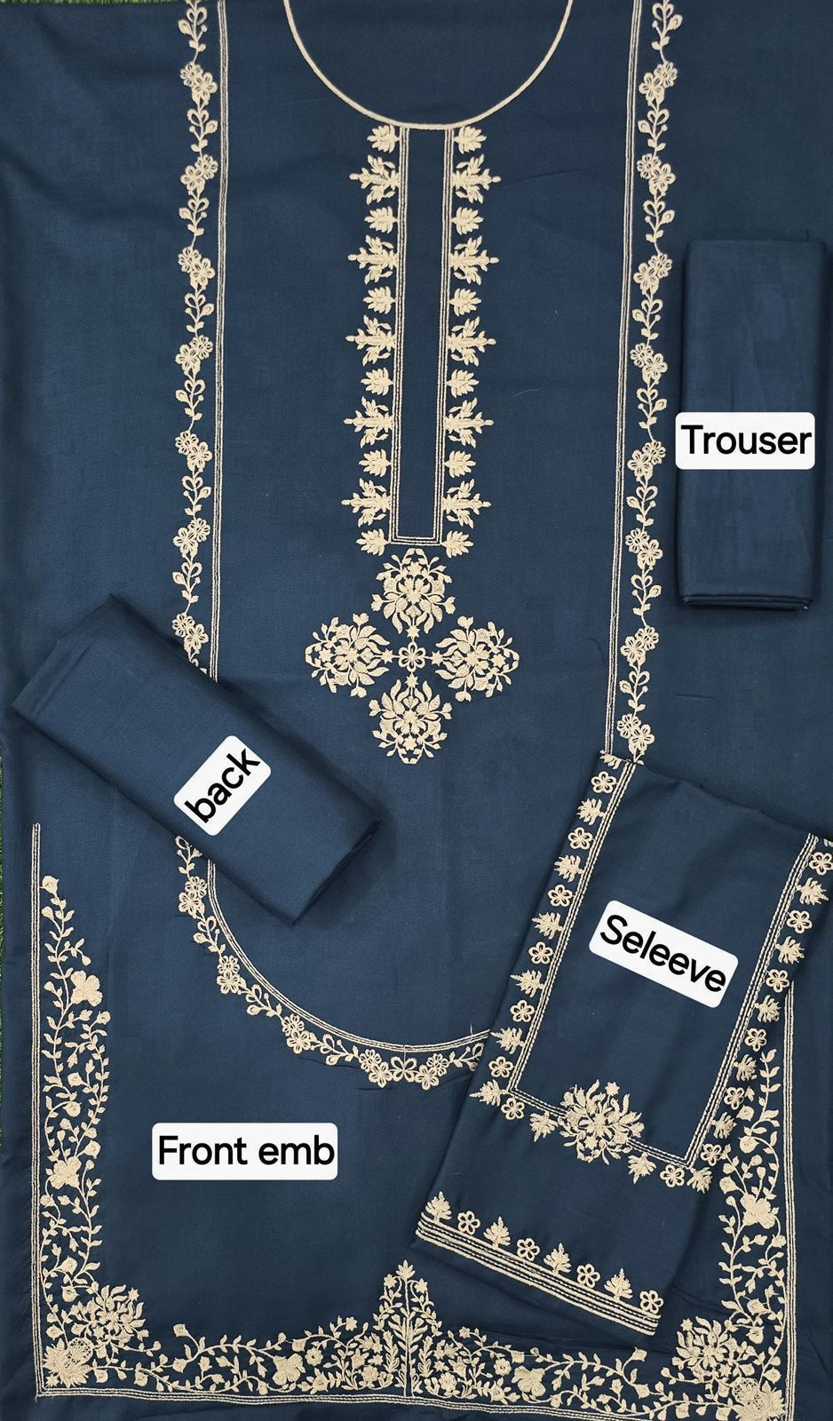 AS-11 EMBORIDER DHANAK 2PC