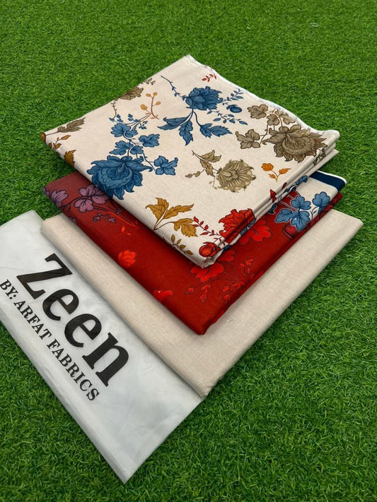 FASH-47 DIGITALLY PRINT KHADDER 3PC