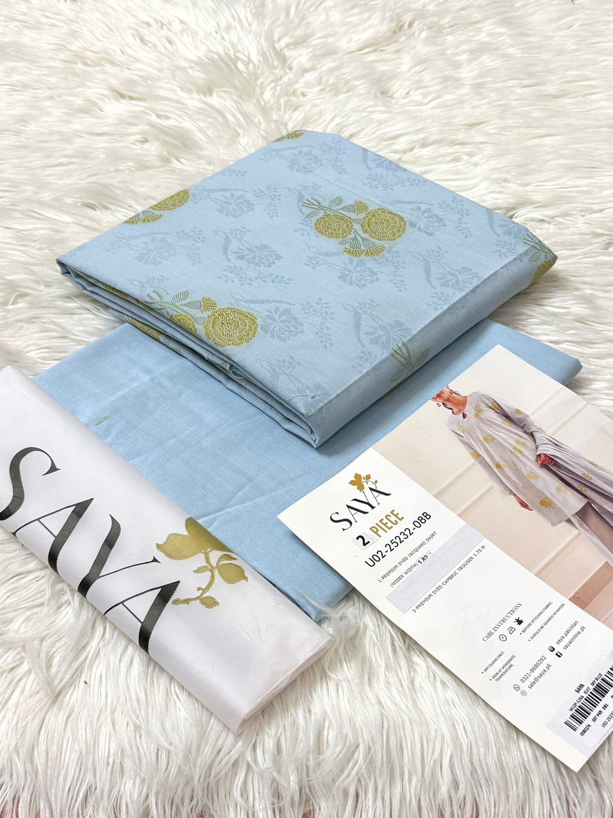 FAS-09 COTTON JACQUARD 2PC