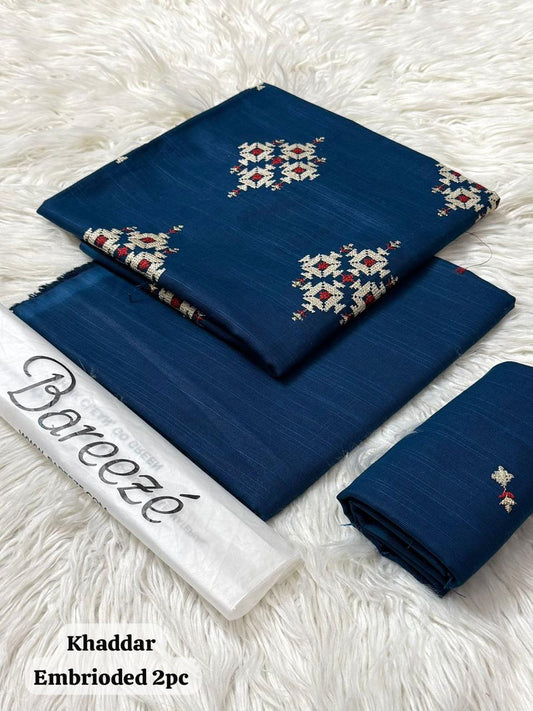 FAS-06 EMBORIDER KHADDAR 2PC