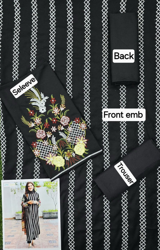 AS-04 EMBORIDER DHANAK 2PC