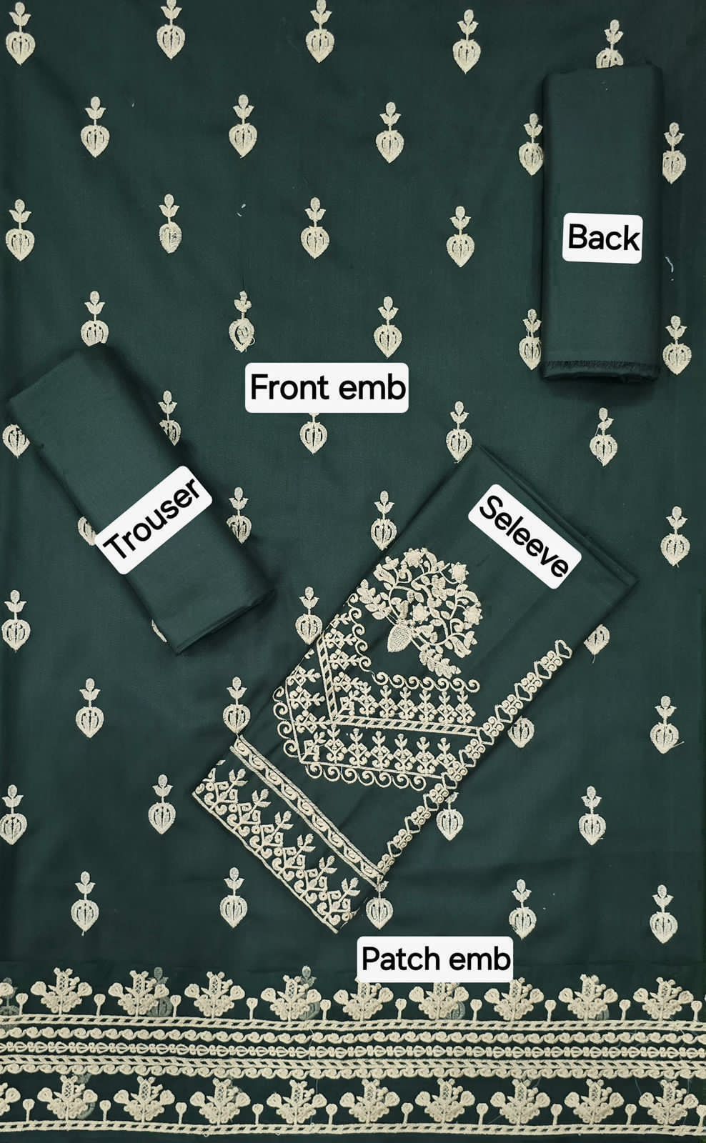 AS-14 EMBORIDER DHANAK 2PC